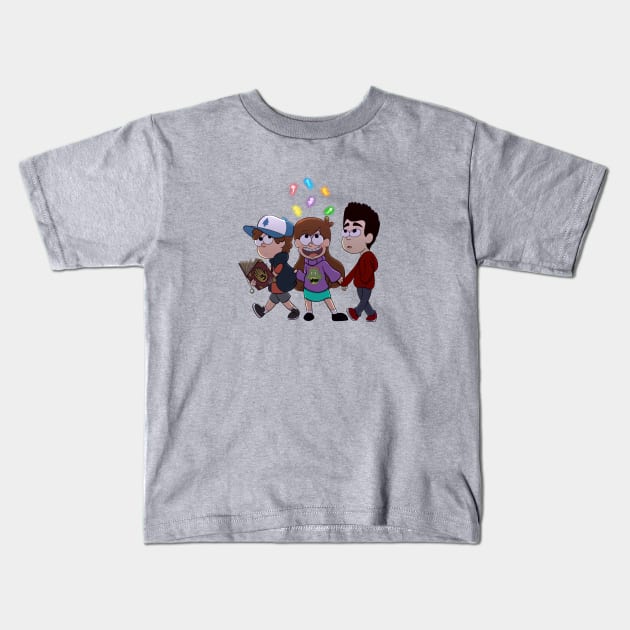 Forest Walk Kids T-Shirt by SigmaEnigma